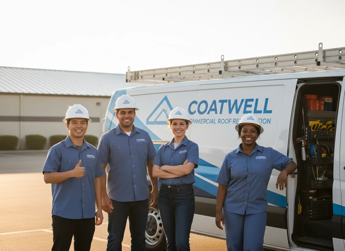 Commercial roof coating company in Windham, OH